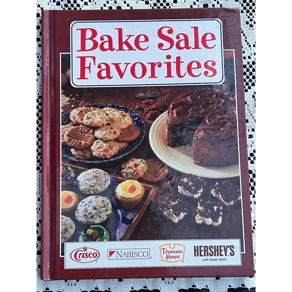 Favorite Brand Name Bake Sale Cookbook 1997 Hardcover 384 pgs VTG